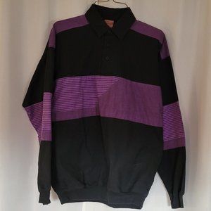 Vintage pullover striped shirt